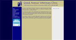 Desktop Screenshot of grandavevetclinic.com